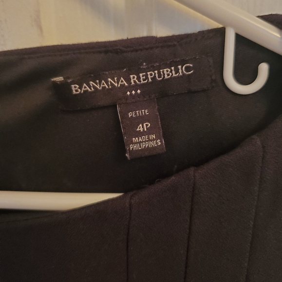 Banana Republic Black Fit and Flare Dress - Picture 7 of 11